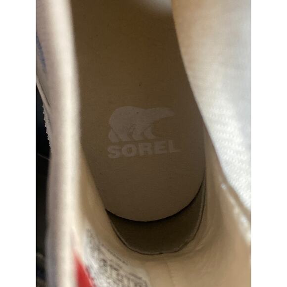 SOREL Brex Waterproof Chelsea Boot in Natural/Sea at Nordstrom, Size 5.5 - Picture 9 of 9
